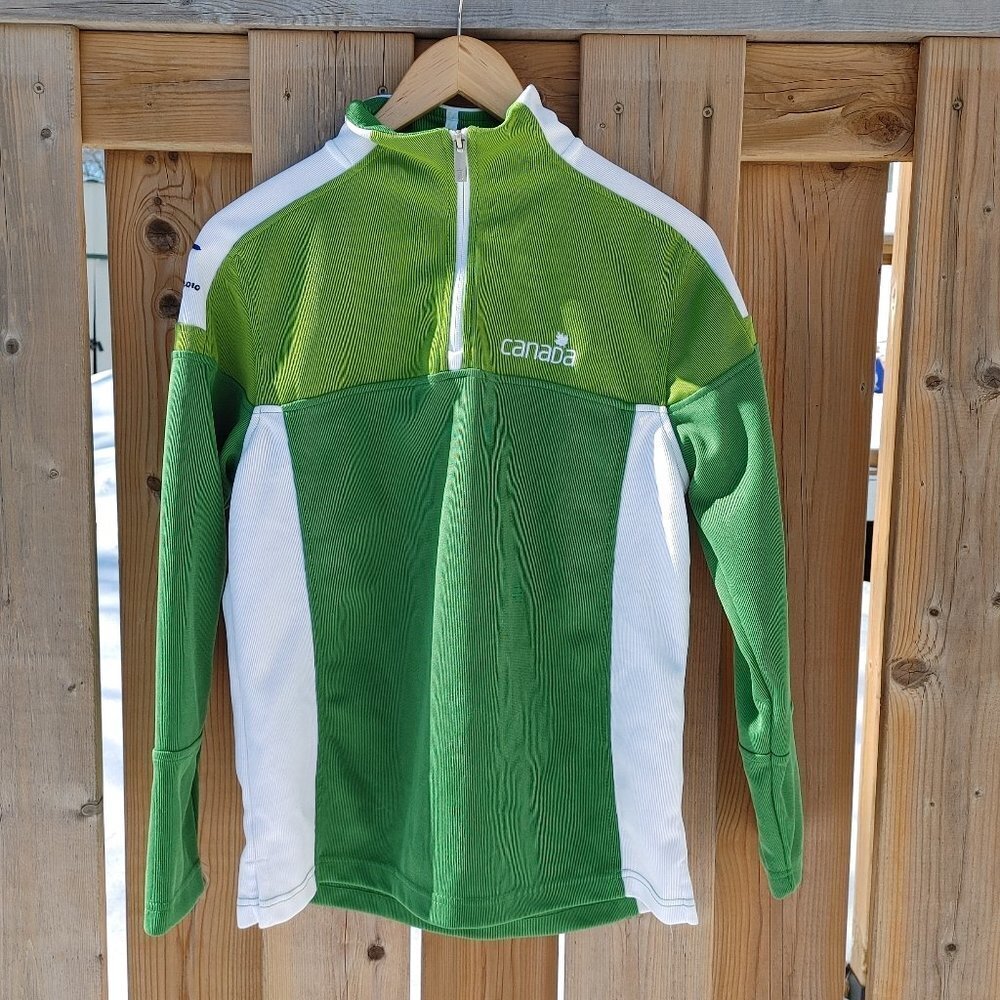 2010 Vancouver Olympic Games Half Zip Long Sleeve Pull Over Women's Small